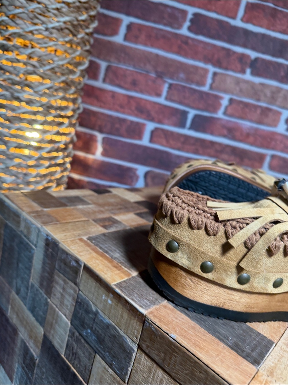 👞 Sol Caleyo Handmade Spanish Platform Clogs – Tan – 40 EU - Picture 8 of 11
